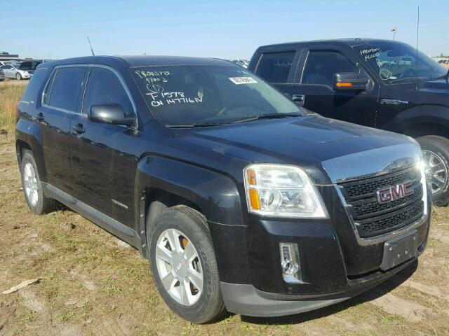 2CTALMEC9B6275290 - 2011 GMC TERRAIN SL BLACK photo 1