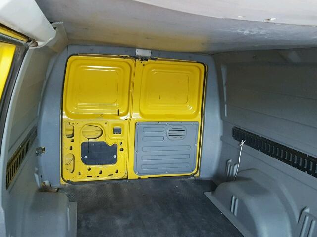 1FTNE24W25HB06055 - 2005 FORD ECONOLINE YELLOW photo 6