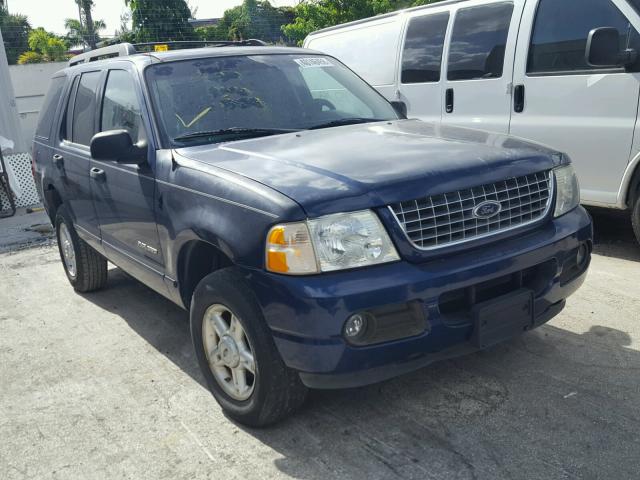 1FMZU73E55UC01089 - 2005 FORD EXPLORER X BLUE photo 1