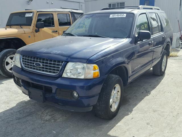 1FMZU73E55UC01089 - 2005 FORD EXPLORER X BLUE photo 2