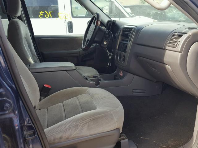 1FMZU73E55UC01089 - 2005 FORD EXPLORER X BLUE photo 5
