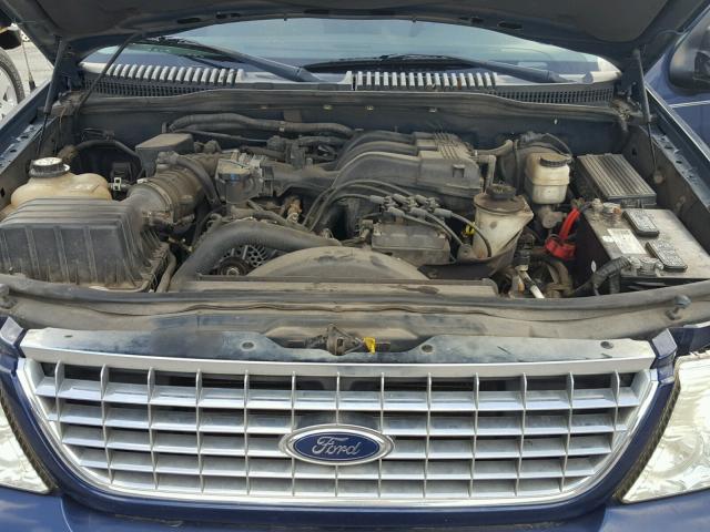 1FMZU73E55UC01089 - 2005 FORD EXPLORER X BLUE photo 7