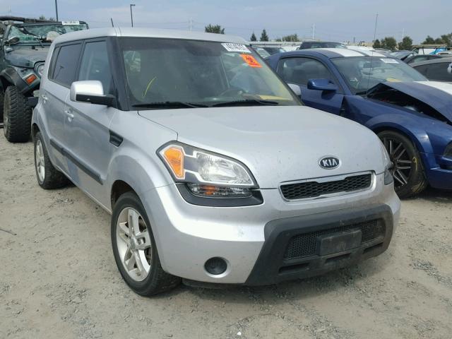 KNDJT2A28B7718350 - 2011 KIA SOUL SILVER photo 1