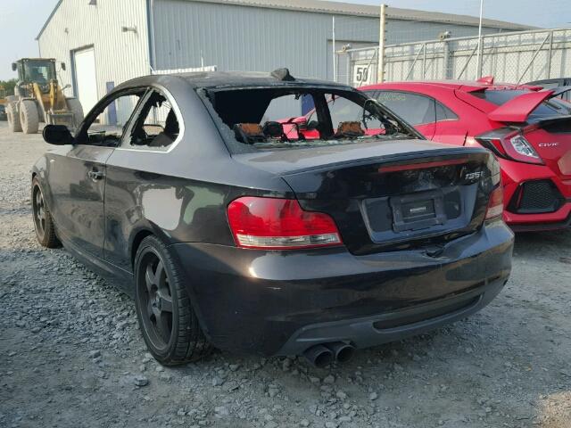 WBAUC7C51AVK95944 - 2010 BMW 135 I BLACK photo 3