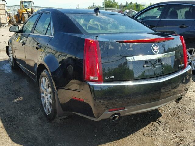 1G6DG577X90152171 - 2009 CADILLAC CTS BLACK photo 3