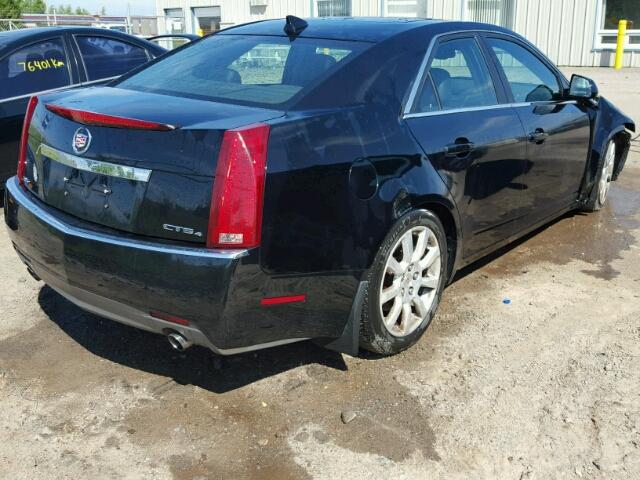1G6DG577X90152171 - 2009 CADILLAC CTS BLACK photo 4