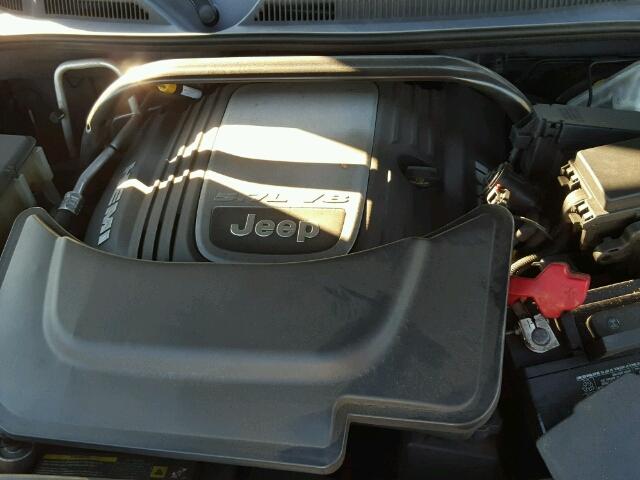 1J8HG58216C301507 - 2006 JEEP COMMANDER შავი ფოტო 7