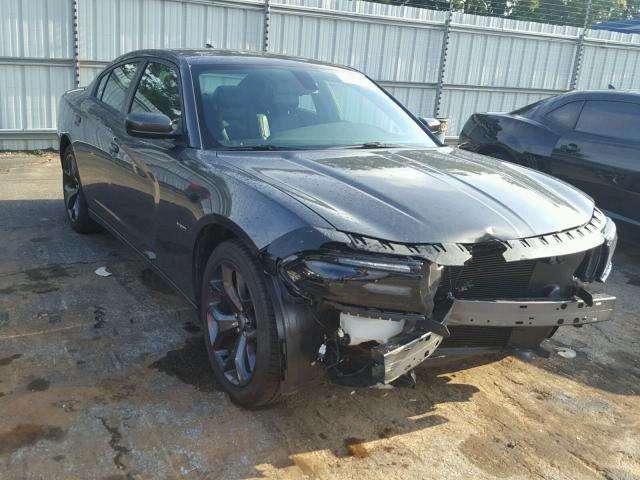 2C3CDXCT1JH237856 - 2018 DODGE CHARGER R/ GRAY photo 1