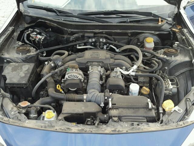 JF1ZNAA11D2724608 - 2013 TOYOTA SCION FR-S BLUE photo 7