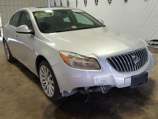 W04GW5EV4B1082885 - 2011 BUICK REGAL CXL SILVER photo 1