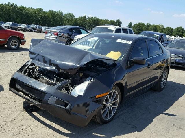 3FAHP08199R166919 - 2009 FORD FUSION SEL BLACK photo 2