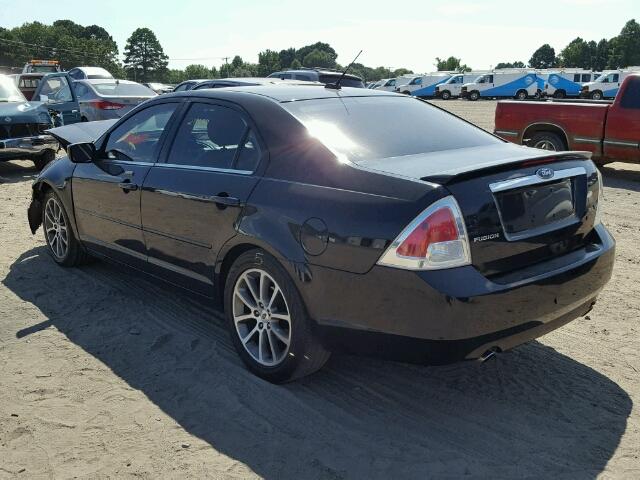 3FAHP08199R166919 - 2009 FORD FUSION SEL BLACK photo 3