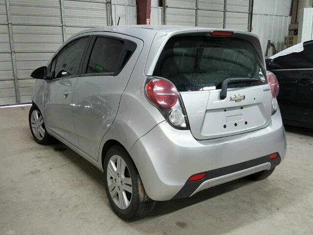 KL8CD6S91DC511200 - 2013 CHEVROLET SPARK 1LT SILVER photo 3