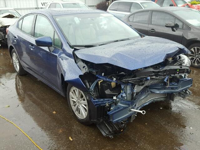 4S3GKAB64H3625270 - 2017 SUBARU IMPREZA PR BLUE photo 1