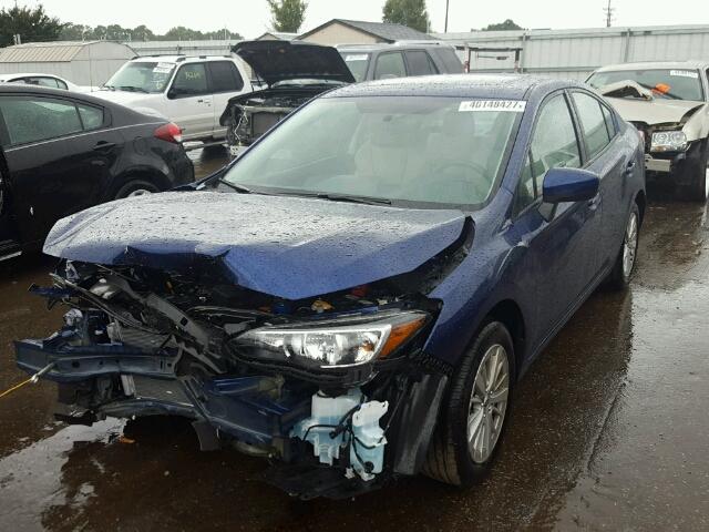 4S3GKAB64H3625270 - 2017 SUBARU IMPREZA PR BLUE photo 2