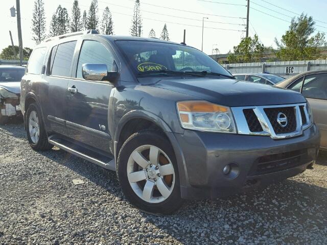 5N1BA08D48N622298 - 2008 NISSAN ARMADA SE GREEN photo 1