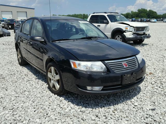1G8AL55F17Z121268 - 2007 SATURN ION LEVEL BLACK photo 1