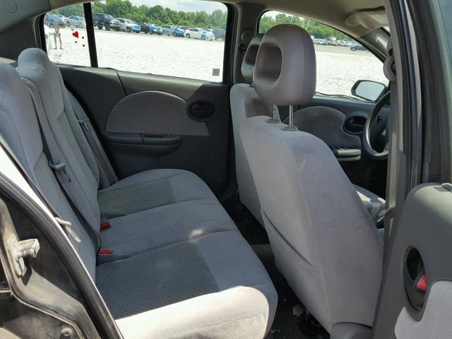 1G8AL55F17Z121268 - 2007 SATURN ION LEVEL BLACK photo 6