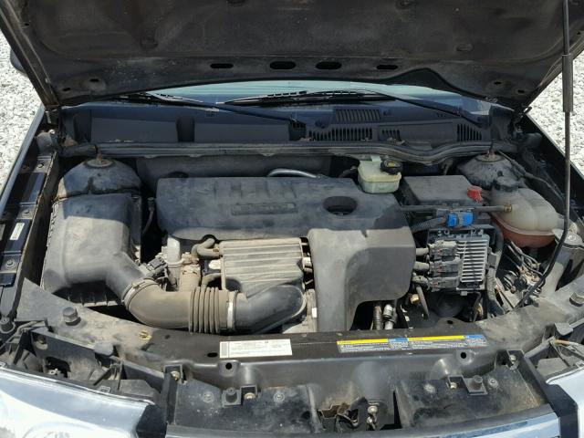 1G8AL55F17Z121268 - 2007 SATURN ION LEVEL BLACK photo 7