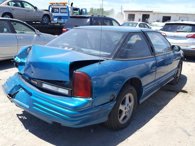 1G3WH15M6RD391617 - 1994 OLDSMOBILE CUTLASS SU GREEN photo 4