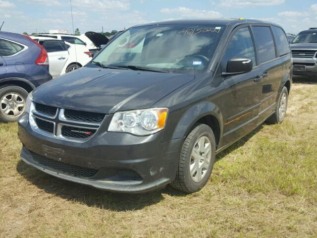 2C4RDGBG4CR380498 - 2012 DODGE GRAND CARA GRAY photo 2