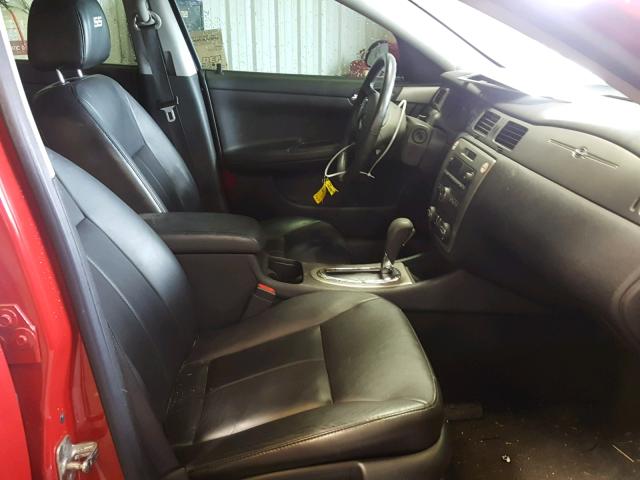2G1WD58C581257898 - 2008 CHEVROLET IMPALA SUP 红色 照片 5