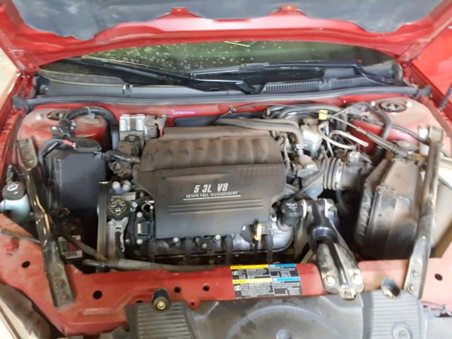 2G1WD58C581257898 - 2008 CHEVROLET IMPALA SUP 红色 照片 7