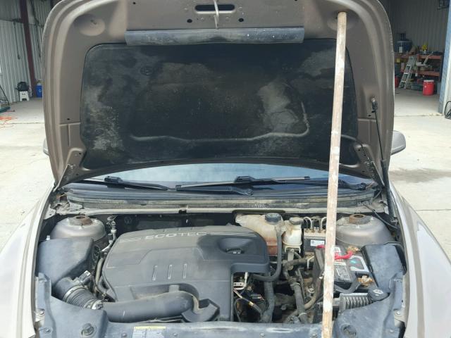 1G1ZH57B08F241966 - 2008 CHEVROLET MALIBU 1LT BROWN photo 7