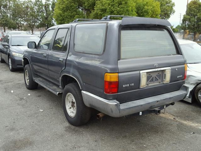 JT3VN29V7P0017149 - 1993 TOYOTA 4RUNNER GRAY photo 3