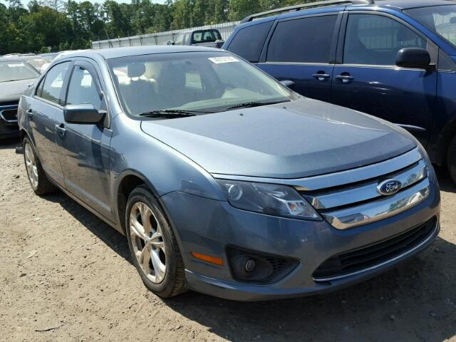 3FAHP0HA0CR228750 - 2012 FORD FUSION BLUE photo 1