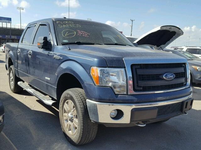 1FTFW1ETXDKD57830 - 2013 FORD F150 SUPER BLUE photo 1