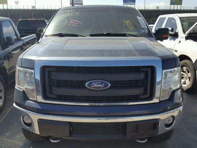 1FTFW1ETXDKD57830 - 2013 FORD F150 SUPER BLUE photo 9