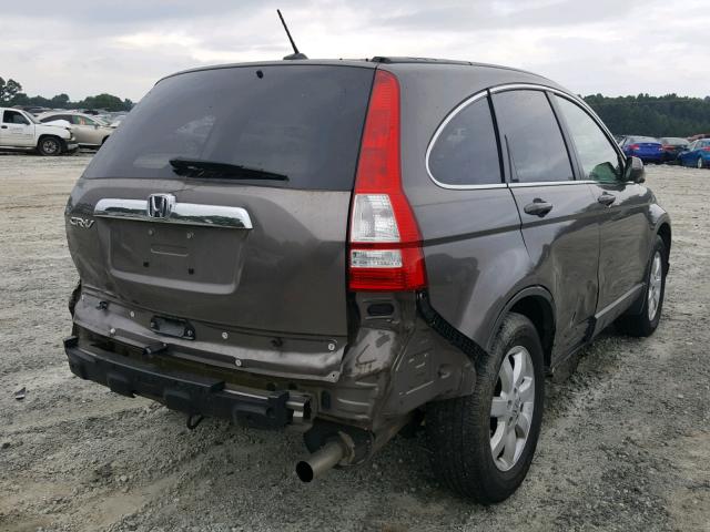 5J6RE38779L003155 - 2009 HONDA CR-V EXL TAN photo 4