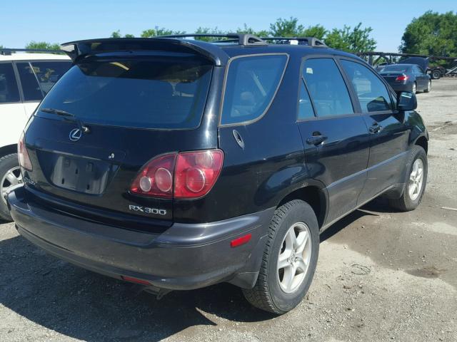 JT6HF10U9Y0144028 - 2000 LEXUS RX 300 BLACK photo 4