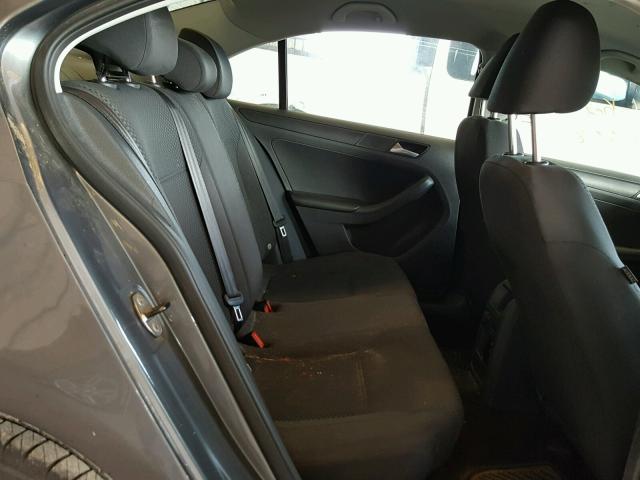 3VW2K7AJ6EM289860 - 2014 VOLKSWAGEN JETTA BASE 灰色 照片 6