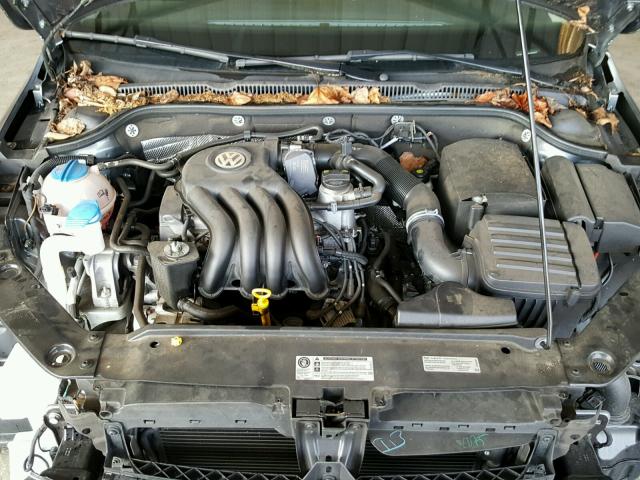 3VW2K7AJ6EM289860 - 2014 VOLKSWAGEN JETTA BASE 灰色 照片 7