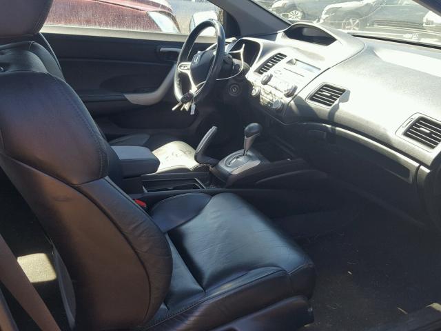 2HGFG1B97AH503899 - 2010 HONDA CIVIC EXL 黑色 照片 5