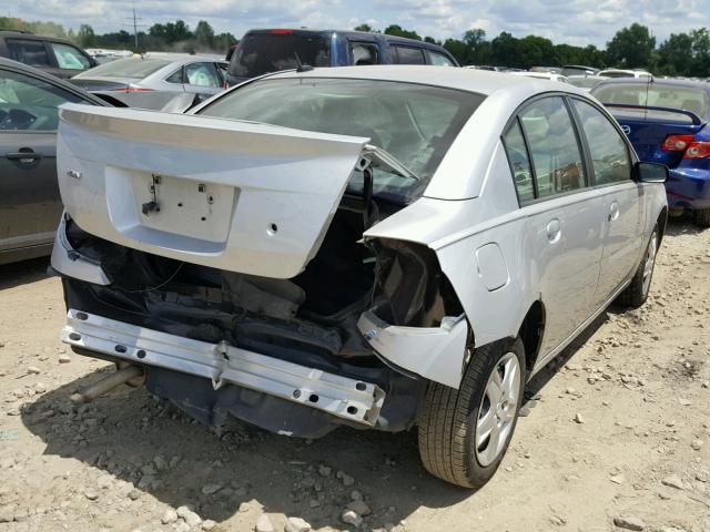 1G8AJ55F77Z206167 - 2007 SATURN ION LEVEL SILVER photo 4