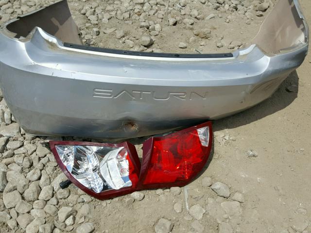 1G8AJ55F77Z206167 - 2007 SATURN ION LEVEL SILVER photo 9