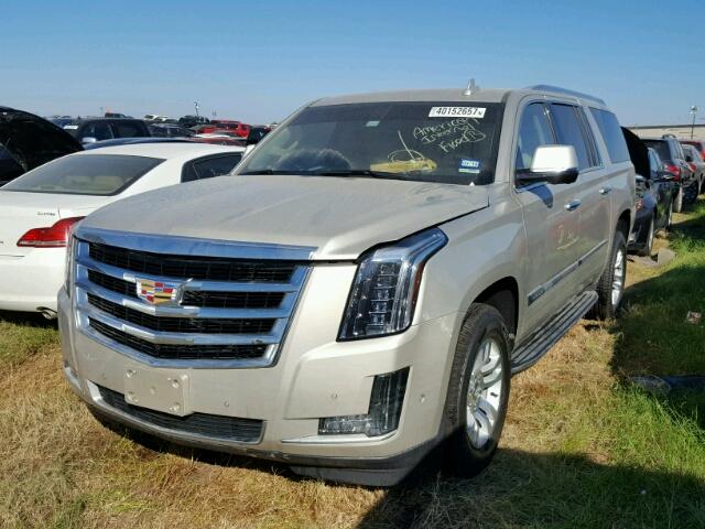 1GYS3GKJ8HR272246 - 2017 CADILLAC ESCALADE E CREAM photo 2