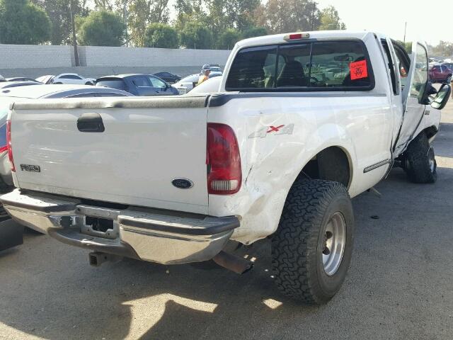 1FTSX31F1XEB97623 - 1999 FORD F350 SRW S WHITE photo 4