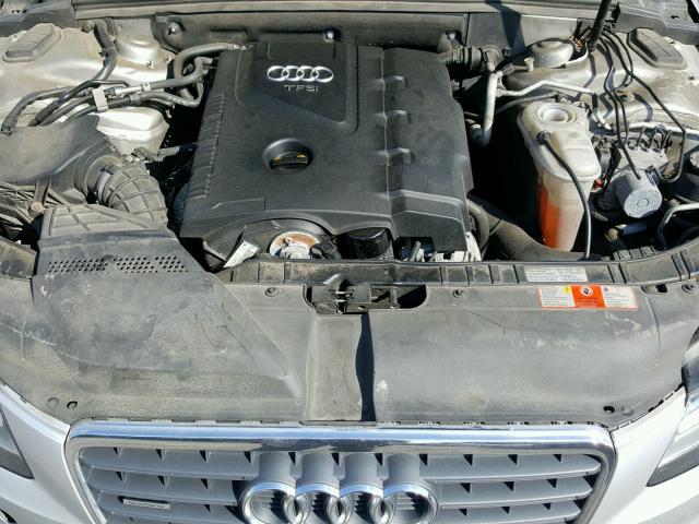 WAUFFAFL3AN020924 - 2010 AUDI A4 PREMIUM SILVER photo 7