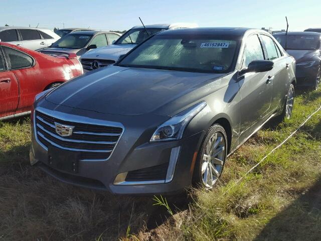 1G6AP5SX4G0108206 - 2016 CADILLAC CTS GRAY photo 2