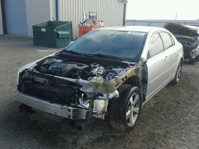 1G1ZJ57B394122794 - 2009 CHEVROLET MALIBU SILVER photo 2