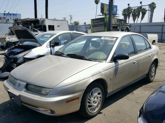 1G8ZJ5272XZ213396 - 1999 SATURN SL2 GOLD photo 2