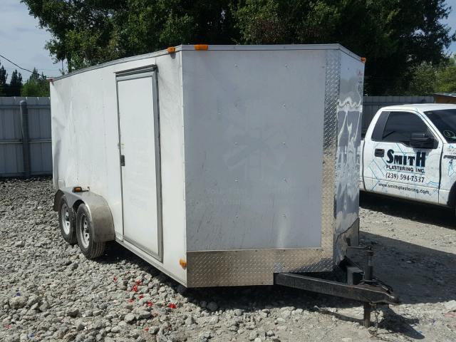 53FBE1427EF014297 - 2014 CARGO TRAILER WHITE photo 1