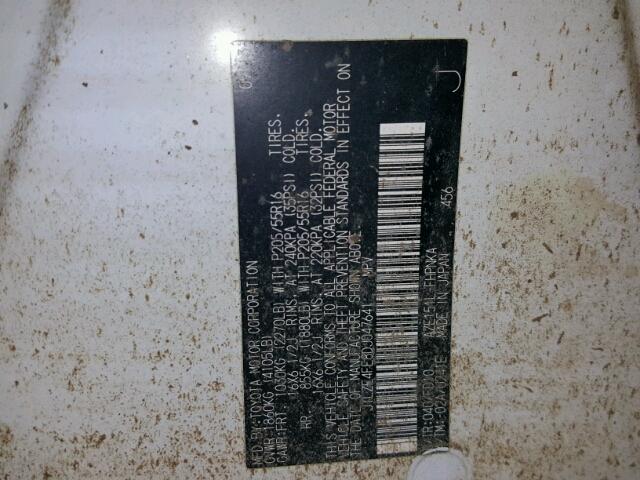 JTLZE4FE8DJ047641 - 2013 TOYOTA SCION XB Blanco foto 10