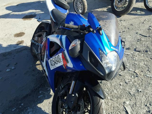 JS1GR7KA362103956 - 2006 SUZUKI GSX-R750 K BLUE photo 9