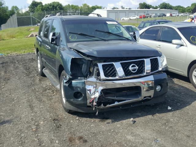 5N1AA08BX4N700118 - 2004 NISSAN ARMADA SE BLUE photo 1