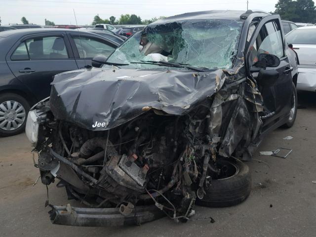 1C4NJCBB9CD515286 - 2012 JEEP COMPASS SP BLACK photo 2